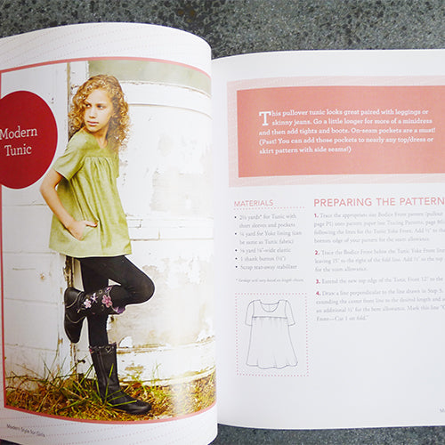 modern sewing for girls by mary abreu
