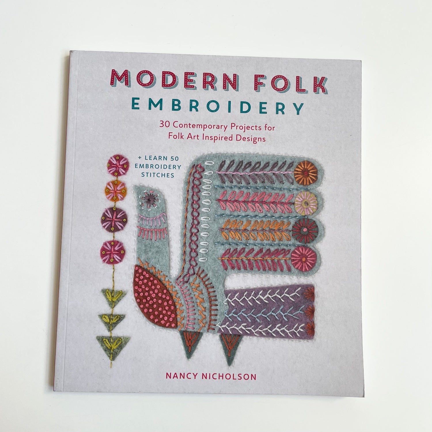 Modern Folk Embroidery - Nancy Nicholson – Bolt & Spool
