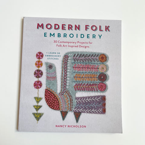  Modern Folk Embroidery - Nancy Nicholson