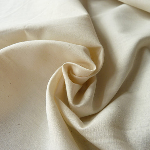 White Cotton Bleached Muslin 90W > Cotton Muslin Fabric > Fabric Mart