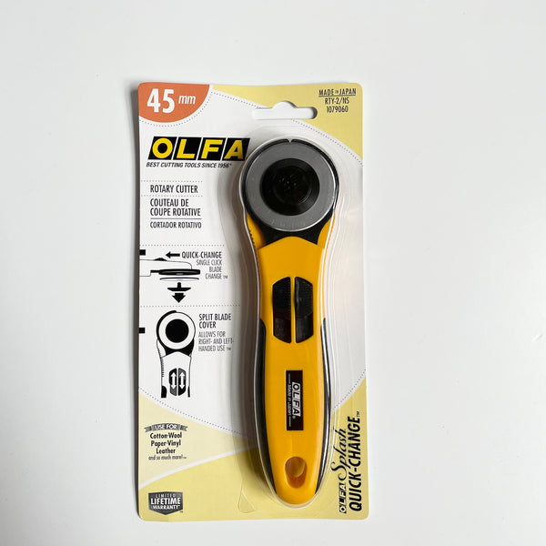 Olfa Quick-Change Rotary Cutter - 45 mm