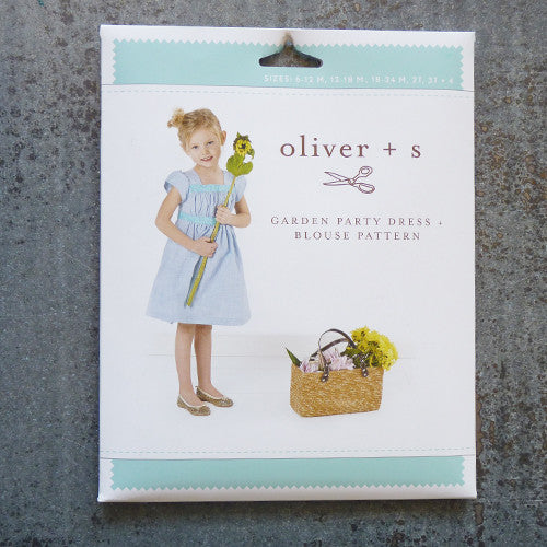 oliver + s garden party sewing pattern front