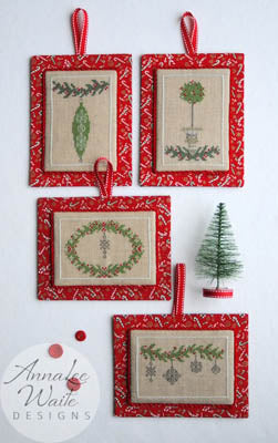 Counted Cross Stitch Pattern: Little Christmas Ornaments