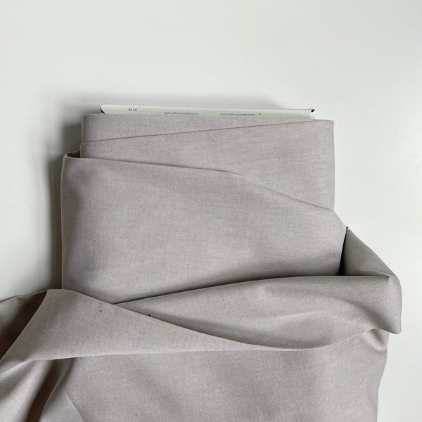 Cotton Oxford Shirting - Gray
