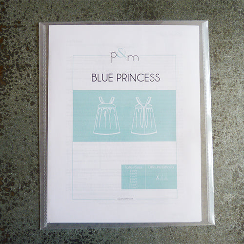 Papillon & Mandarine Patterns : Blue Princess