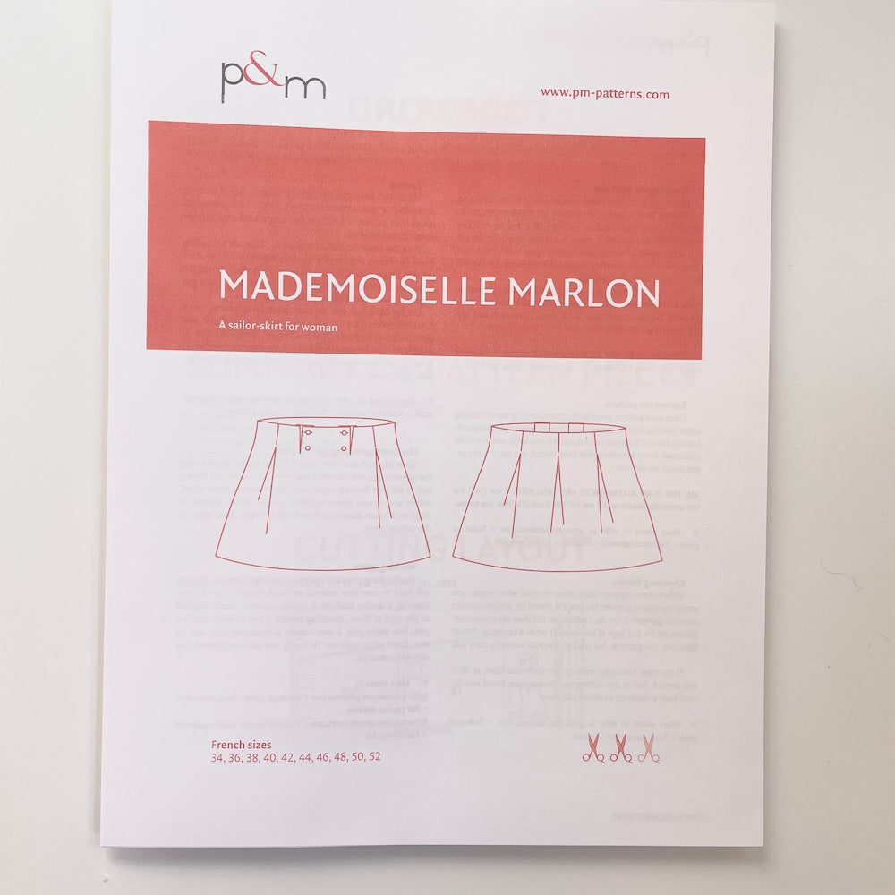 Papillon & Mandarine Patterns : Mademoiselle Marlon Skirt