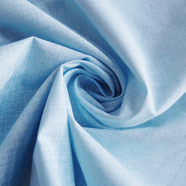 Robert Kaufman : Quilter's Linen - Surf quilting cotton blue