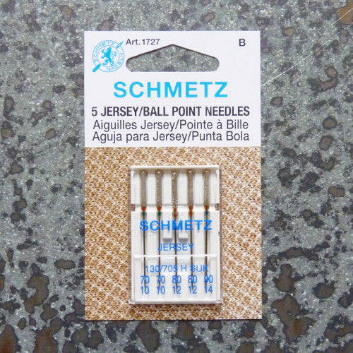 Schmetz Sewing Machine Needles : Jersey / Ballpoint – Bolt & Spool