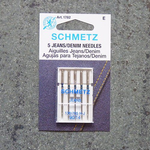 SCHMETZ Sewing Machine Needles 5 Needles Jeans/Jeans : .com
