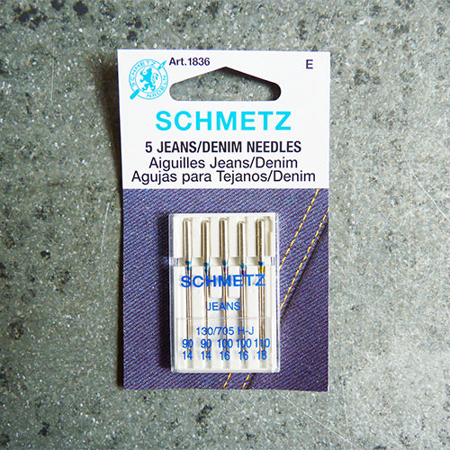 Schmetz Sewing Machine Needles : Jeans / Denim