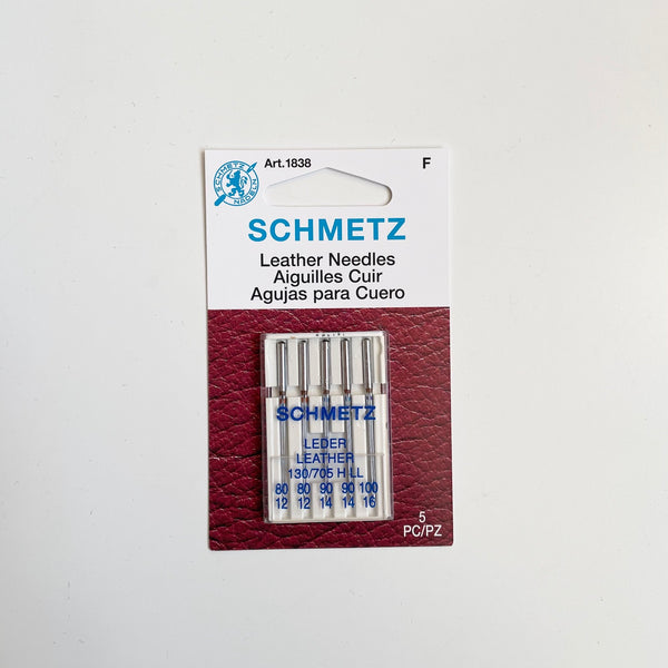Schmetz Sewing Machine Needles : Leather