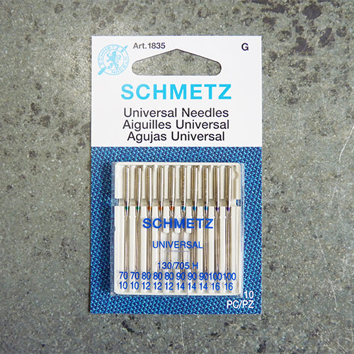 Schmetz Sewing Machine Needles 70/10 80/12 90/14 Flat Shank