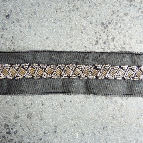 Birch Sequin Bead Steel Pins Silver