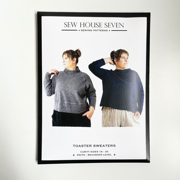 Sew House Seven Patterns : The Toaster Sweater - Curvy