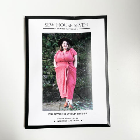Sew House Seven Patterns : Wildwood Wrap Dress - Curvy