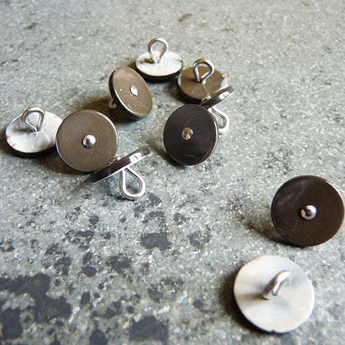 trochas pin shank button 13 mm