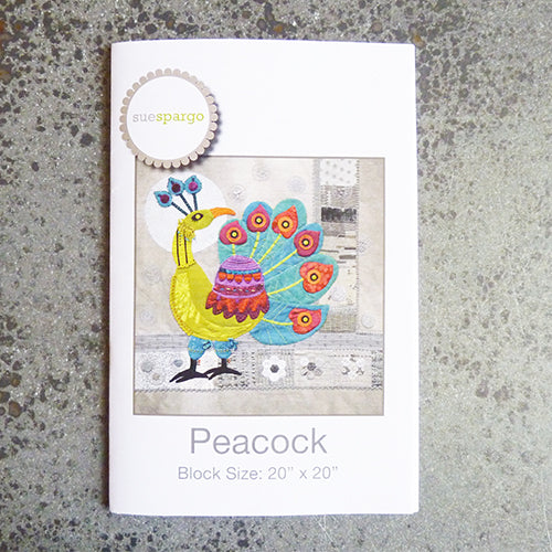 Sue Spargo : Peacock Block – Bolt & Spool