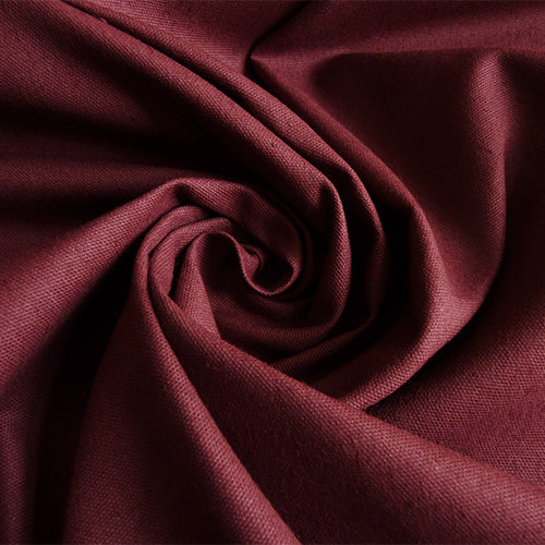 cotton canvas wine red