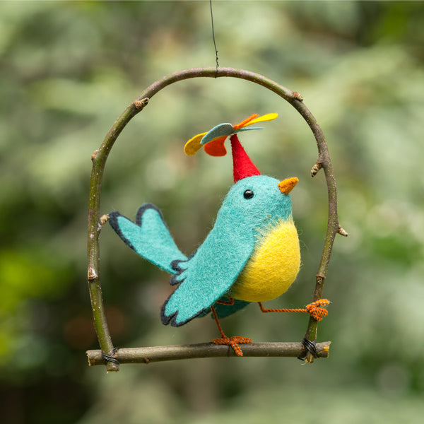 Threadfollower: Hand stitching project - Twirly Bird Kit