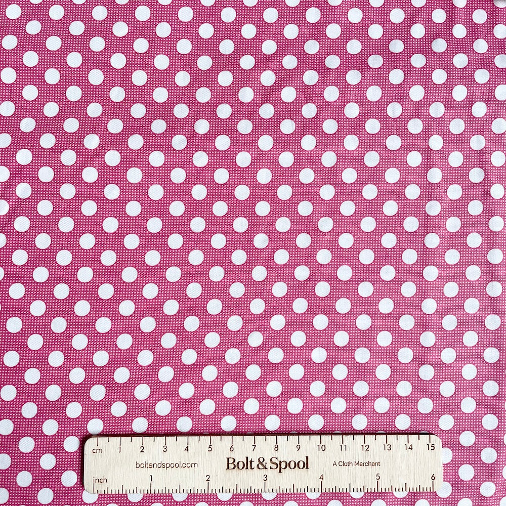 Tilda Fabrics : Medium Dots - Red