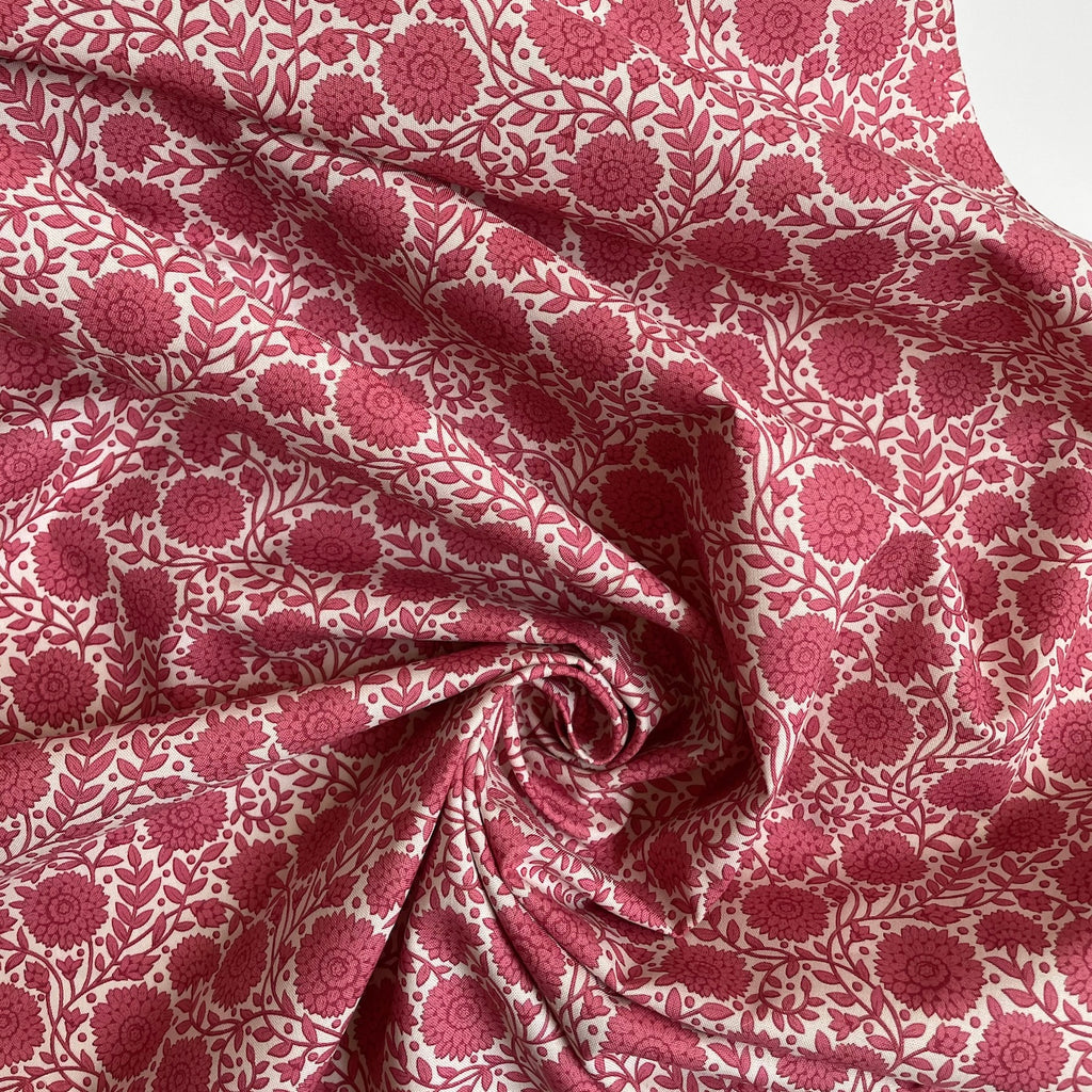 Tilda Fabrics : Windy Days - Aella Dusty Red – Bolt & Spool