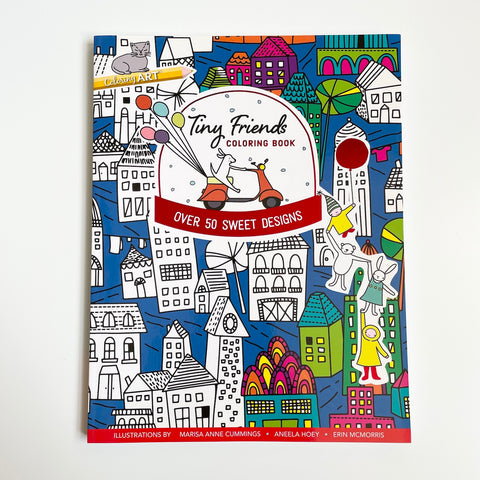 Tiny Friends Coloring Book