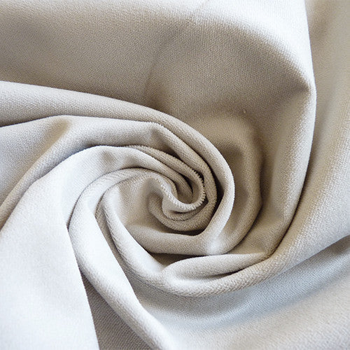 cotton velveteen gray