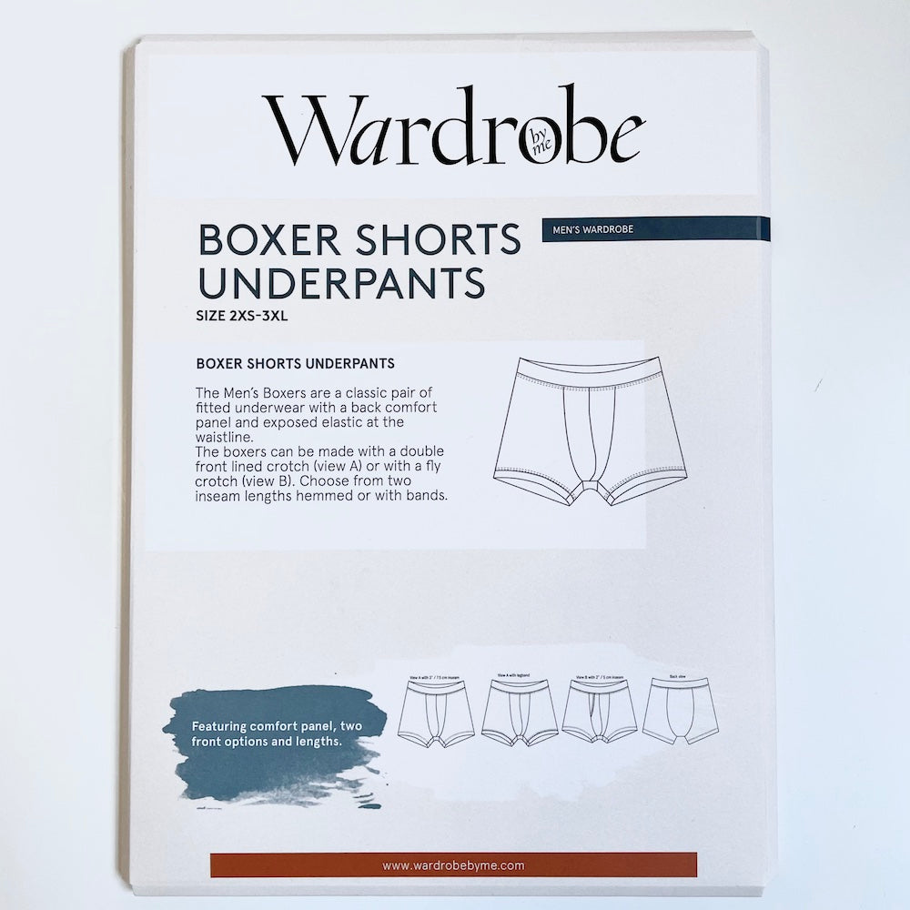 Wardrobe by Me : Boxer Briefs Underpants sewing pattern