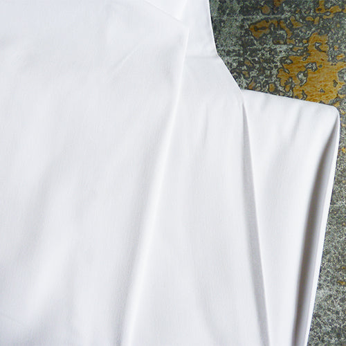 Antimicrobial Polyester / Cotton - White