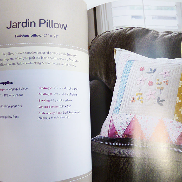 Zakka Wool Applique - Minki Kim book