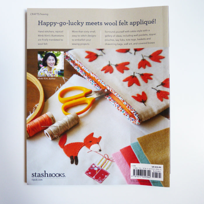 Zakka Wool Applique - Minki Kim book
