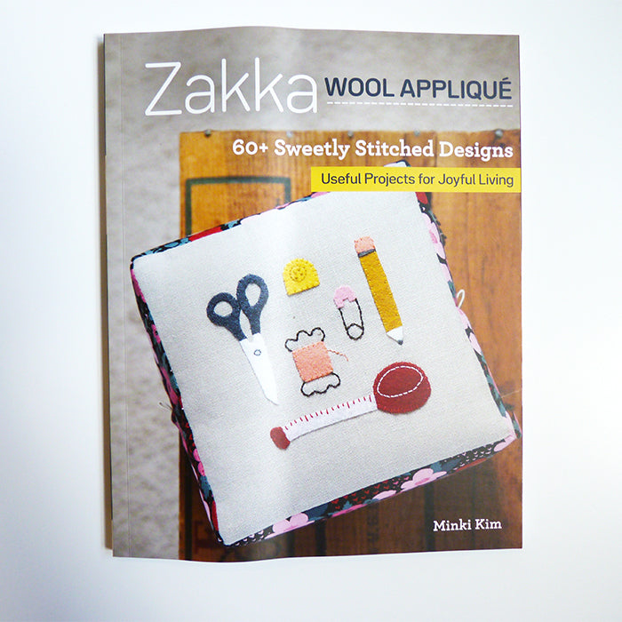 Zakka Wool Applique - Minki Kim book