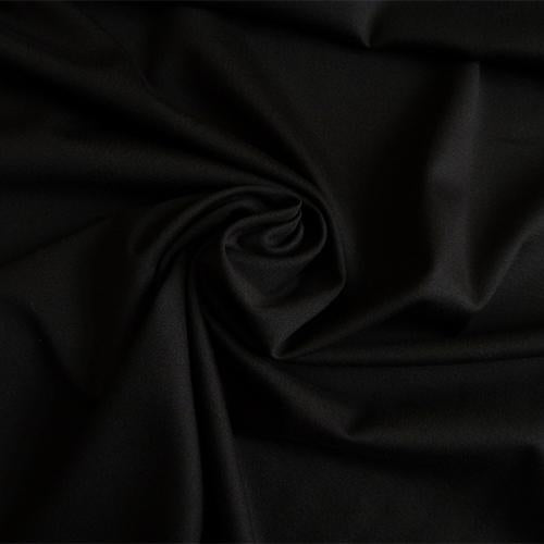 rayon Ponte De Roma knit fabric - Black