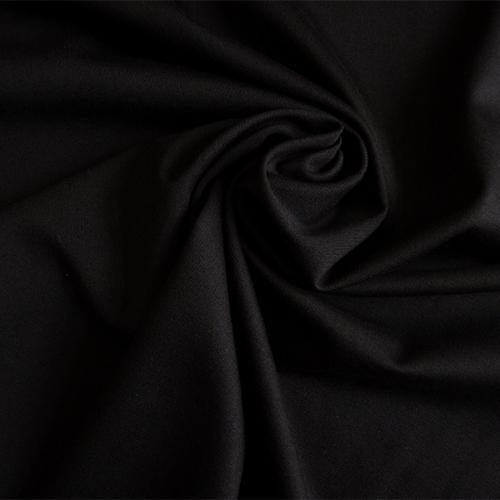 rayon Ponte De Roma knit fabric - Black