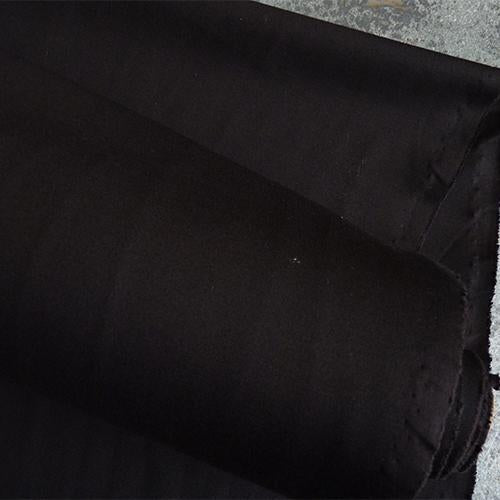 rayon Ponte De Roma knit fabric - Black